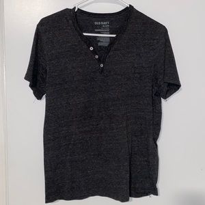 Old Navy Tee With Buttons